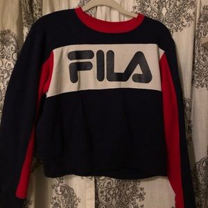 Fila cropped sweater